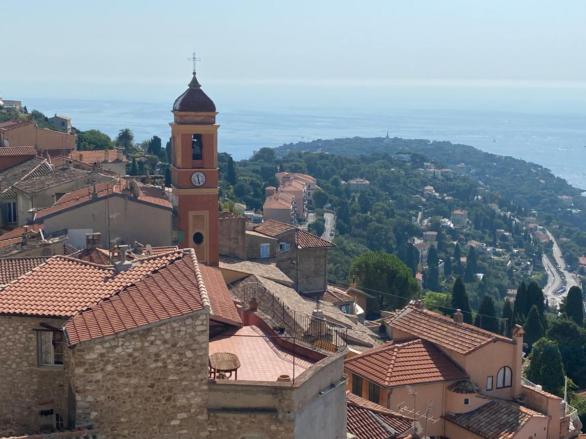 Superbe 2P Vue Mer, Ensoleille, Piscine Roquebrune-Cap-Martin Luaran gambar