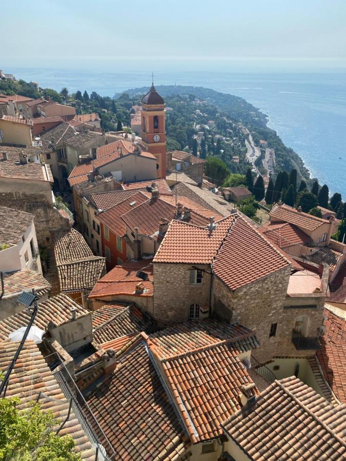 Superbe 2P Vue Mer, Ensoleille, Piscine Roquebrune-Cap-Martin Luaran gambar