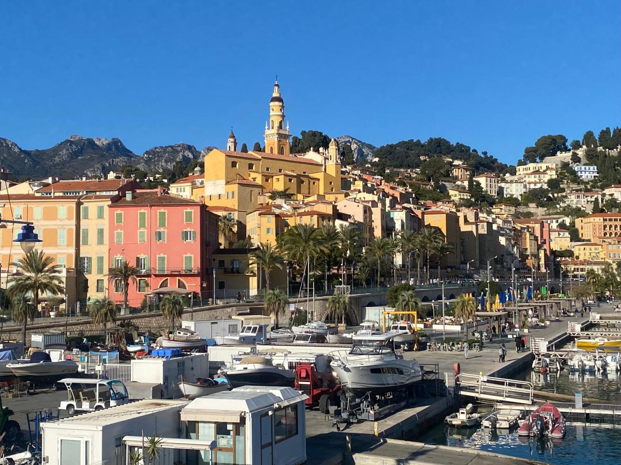 Superbe 2P Vue Mer, Ensoleille, Piscine Roquebrune-Cap-Martin Luaran gambar